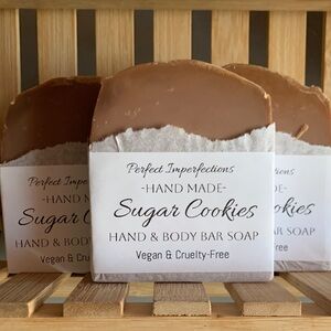 Hand Crafted Sweet Sugar Cookies Hand & Body luxurious Soap for the Holidays
